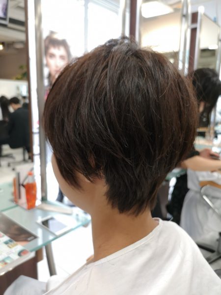 膨らむくせ毛をお手入れ簡単な 手グシでまとまる横顔美人なショートヘアに Takuyaasano Com 淺野 卓矢 くせ毛マスターのブログ
